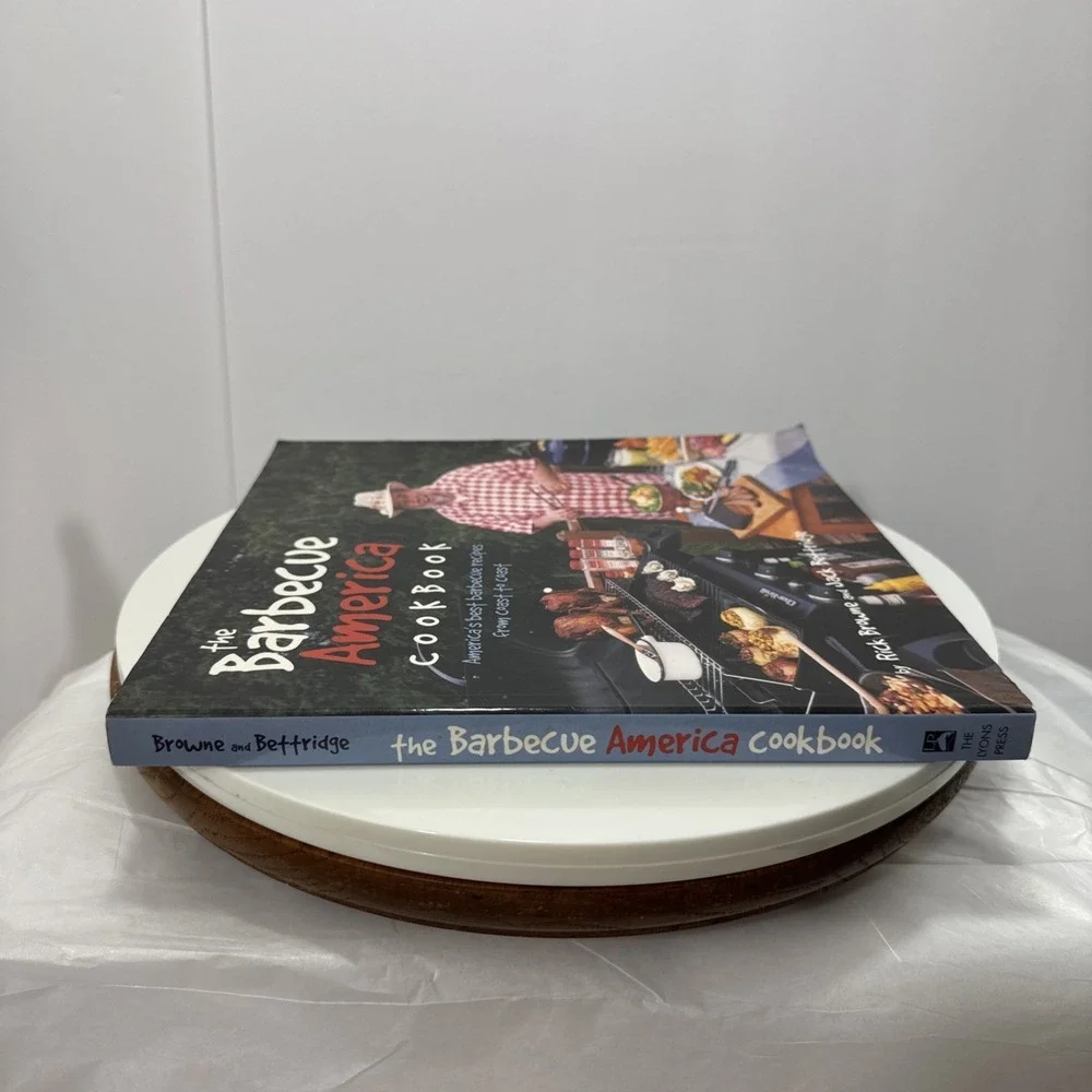 The Barbecue America Cookbook PBS Series Rick‎ Browne BBQ Grilling Best Recipes